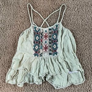 Ecote boho flowy top